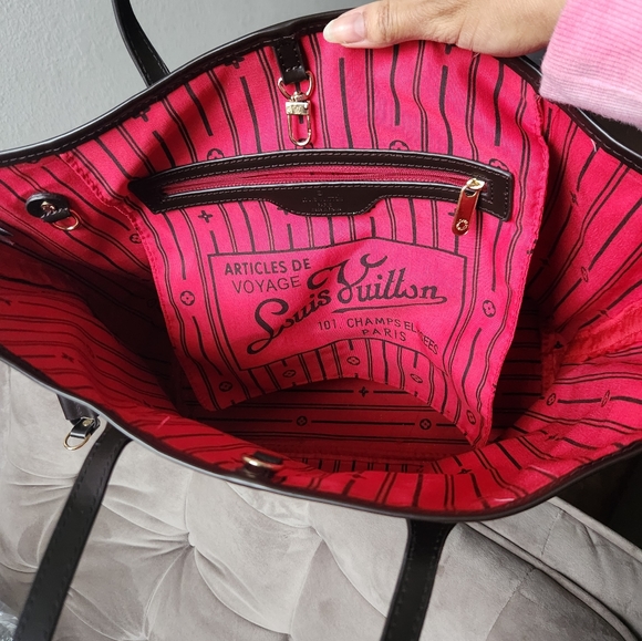 Authentic LV Neverfull MM - Picture 7 of 9